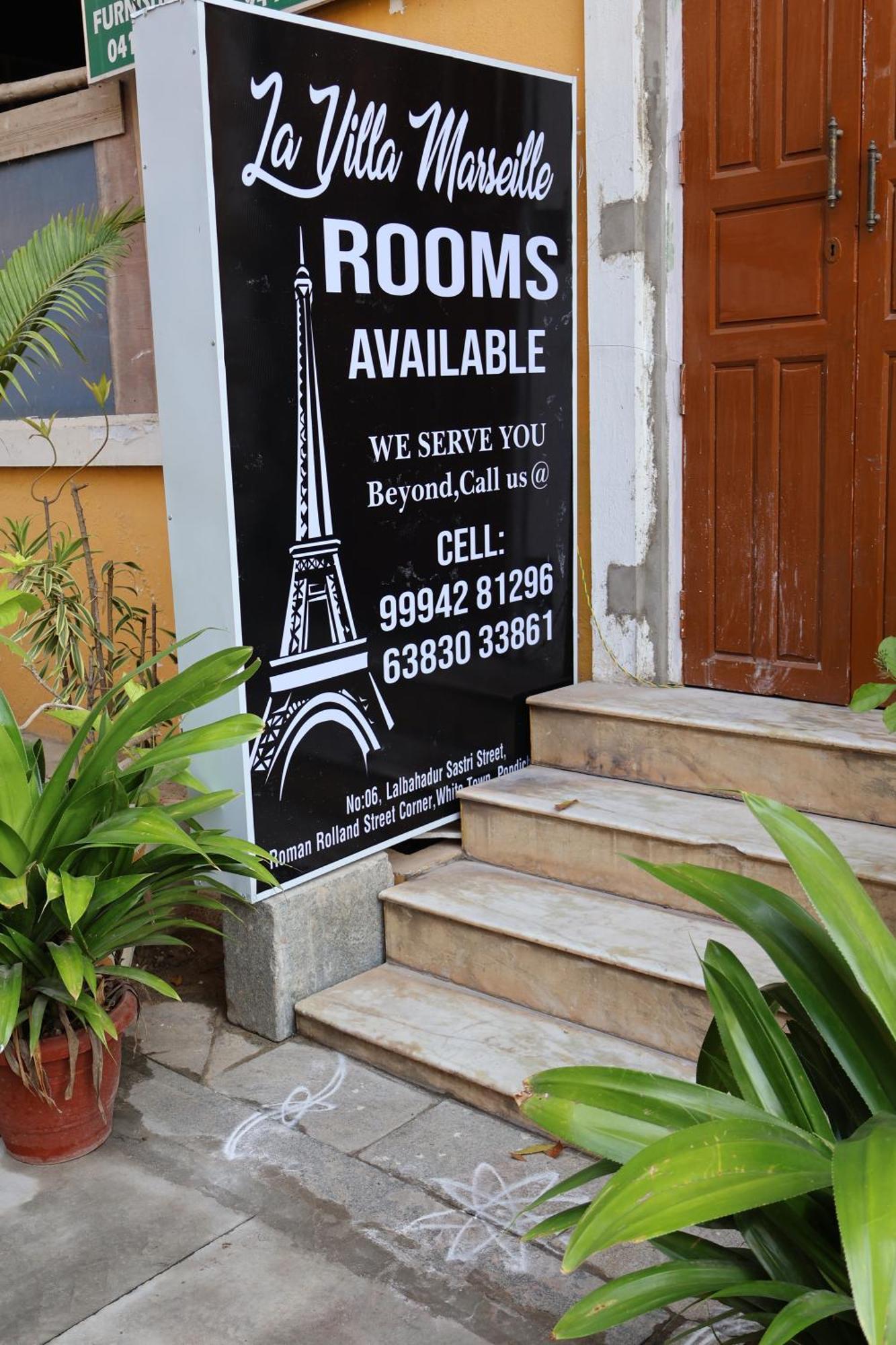 La Villa Marseille Puducherry Zewnętrze zdjęcie