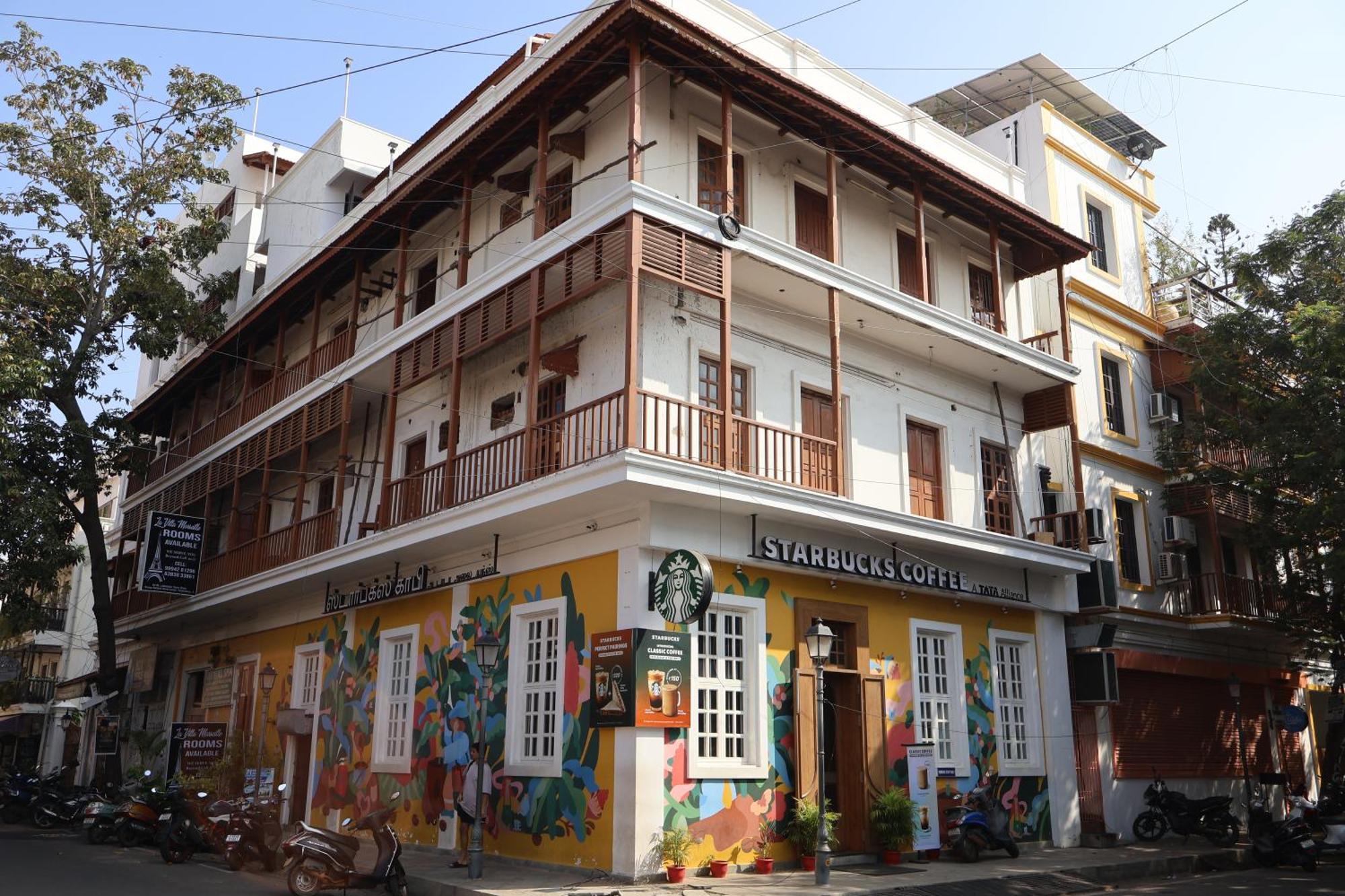 La Villa Marseille Puducherry Zewnętrze zdjęcie